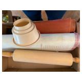 Pastry Mats, Rolling Pin & Hand Blender--K