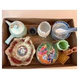 Box of Misc. Decorative Glassware--BP