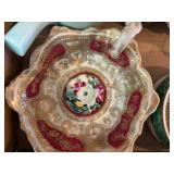 Box of Misc. Decorative Glassware--BP