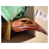 Box of Misc. Decorative Glassware--BP