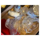 Kitchen Utensils w/ Salt and Pepper sets & Two (2) Glass Bowls--K
