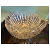 Two (2) Large Glass Bowls--K