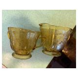 Flat of Miscellaneous Glassware--K