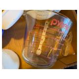Measuring Cups ( Pyrex & Tupperware)--K