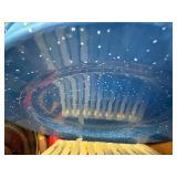 Porcelain Metal Plates, Knife Set Block & Bread Slicer--K