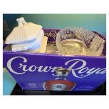 Cup Set & Miscellaneous Glassware Bowls--K