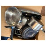 Assorted Pots & Pans, Racks, Cake Pans, etc..--LR