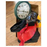 Hair Cutting Equipment, Razors, Clock, Whisky Brook Set--LR