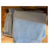Box of Kitchen & Bath Towels--LR