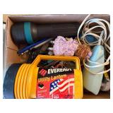 Box of Utility Room Items (Flashlight, Pocket Knives & More)--BP