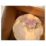 Miscellaneous China Set Pieces, Glass Egg & Cake Platter (Germany, Vessra & More)--BP