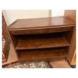 Wood Television Stand (28"L x 16"W x 23"H)--LR