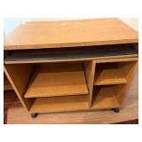 Computer Desk Stand on wheels (35"L x 20"W x 30"H)--LR