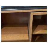 Computer Desk Stand on wheels (35"L x 20"W x 30"H)--LR