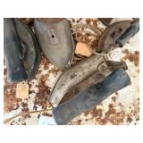 Antique (small) SAD Flat Irons x9--Gar