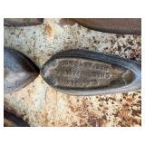 Miscellaneous Antique SAD Flat Irons x11--Gar