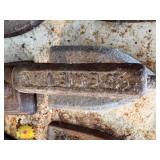 Miscellaneous Antique SAD Flat Irons x11--Gar