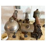 Kerosene Fired Flat/SAD Irons x3 (One (1) Diamond)-Gar