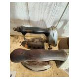 Kerosene Fired Flat/SAD Irons x2--Gar
