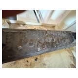 Antique Flat Irons x2--Gar