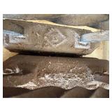 Antique Flat Irons x2--Gar