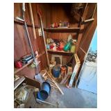 East Half of Garage Storage Space Items--Gar