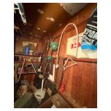 West Half of Garage Storage Space Items--Gar