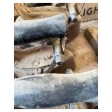 Antique SAD Flat Irons x7--Gar