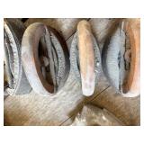 Antique Irons x 7--Gar