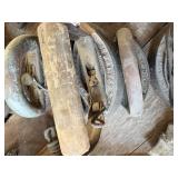 Antique Irons x 7--Gar