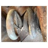 Antique Irons x 7--Gar