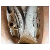 Antique Irons x 7--Gar