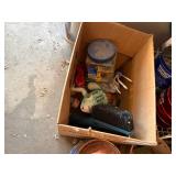 Plastic Flower Pots, Mole Trap, Decorative Pump, Table Legs (Whole Pile) -- Gar