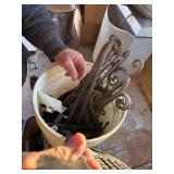 Metal Wind Vane & Iron Lawn Decorations -- Gar