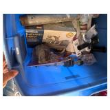 Tote of Plumbing Supplies -- Gar