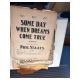 Vintage Sheet Music--SBRM