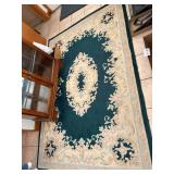 Blue & Pink Area Rug 93" x 62"--DR