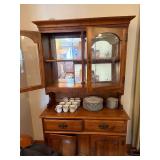Wood Hutch (Dishes Not Included) 42" x 18" x 74"--DR