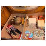 Shell Brass Book Ends & Miscellaneous--NBRM