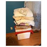 Pile of Pillows & Blankets--NBRM