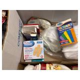 Box of Miscellaneous Ceramics & Collectible Picture--BTH