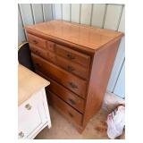 Wood Chest of Drawers 30" x 12" x 39"--BP
