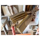 Antique Electric Iron w/ Hair Curler & Hand Pleater--BP