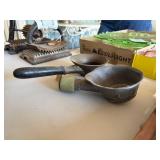 Two Vintage Decorative Ladles--BP