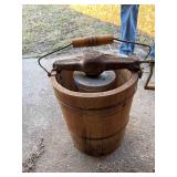 White Mountain Antique Hand Crank Ice Cream Freezer--Shed