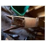 Pair of Wood Saw Horses--Shed