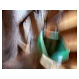 Pair of Wood Saw Horses--Shed