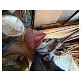 North Wall of Miscellaneous Lawn, Garden & Yard Tools--Shed