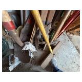 North Wall of Miscellaneous Lawn, Garden & Yard Tools--Shed