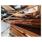 North Wall of Miscellaneous Lawn, Garden & Yard Tools--Shed